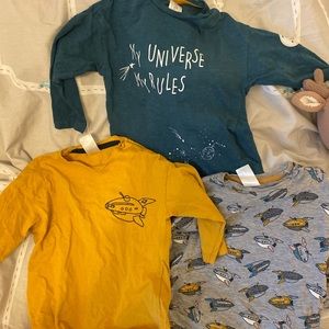 H&M SHIRT BUNDLE 9-12 But fits bigger!